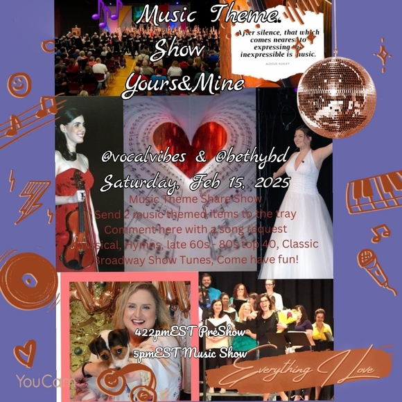 Sat March 22 422pmEST @bethybd&@vocalvibes "COLORS OF MUSIC" Use➕ Send Items - Picture 7 of 16